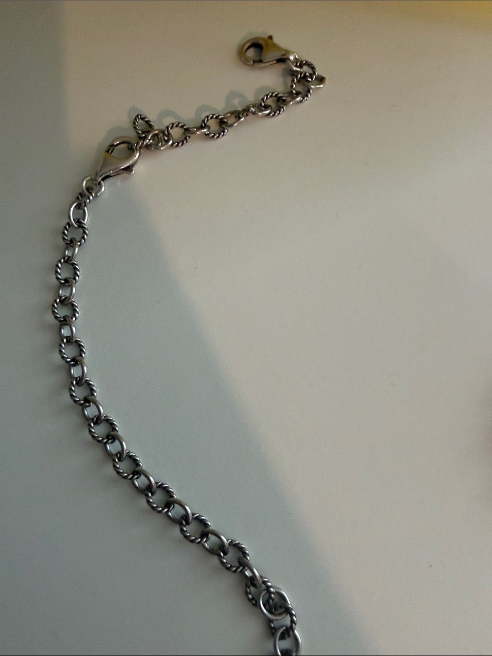 Carolyn Pollack Silver Ornate Filigree Pendant Necklace - Picture 4 of 6